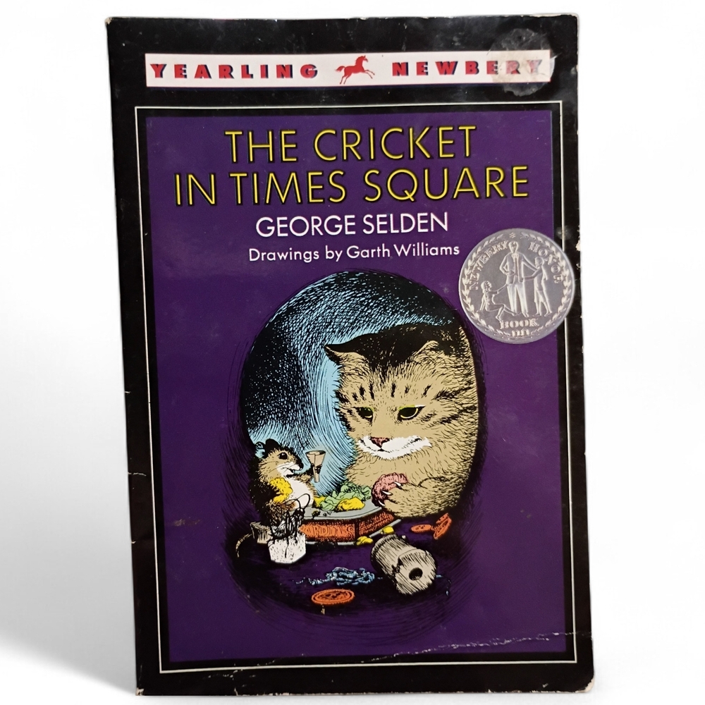 The Cricket in Times Square Selden Williams Children's Book Yearling Books‎ VTG